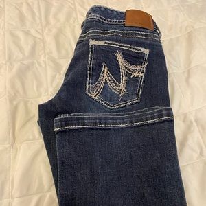 Maurice’s blue jeans. Size 9/10 Long. New w/o tag.